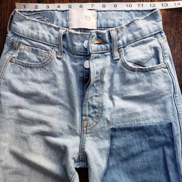 REVICE Jeans Nwot Revice 2529 Vintage Patchwork Ankle Jeans 9s